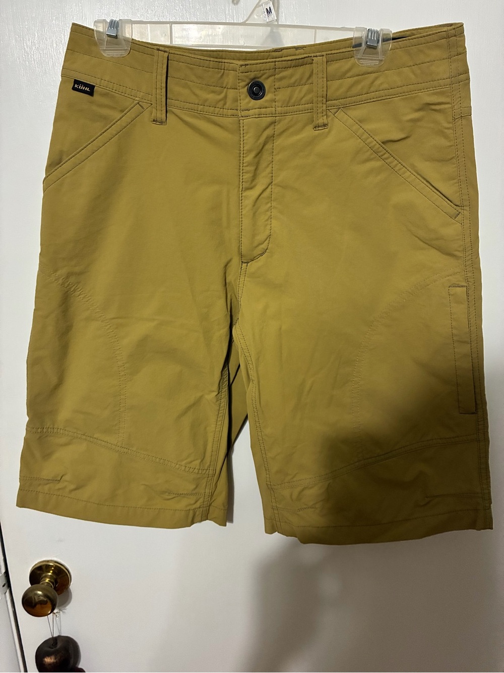 Kuhl Men's Mustard/Tan Cargo Shorts